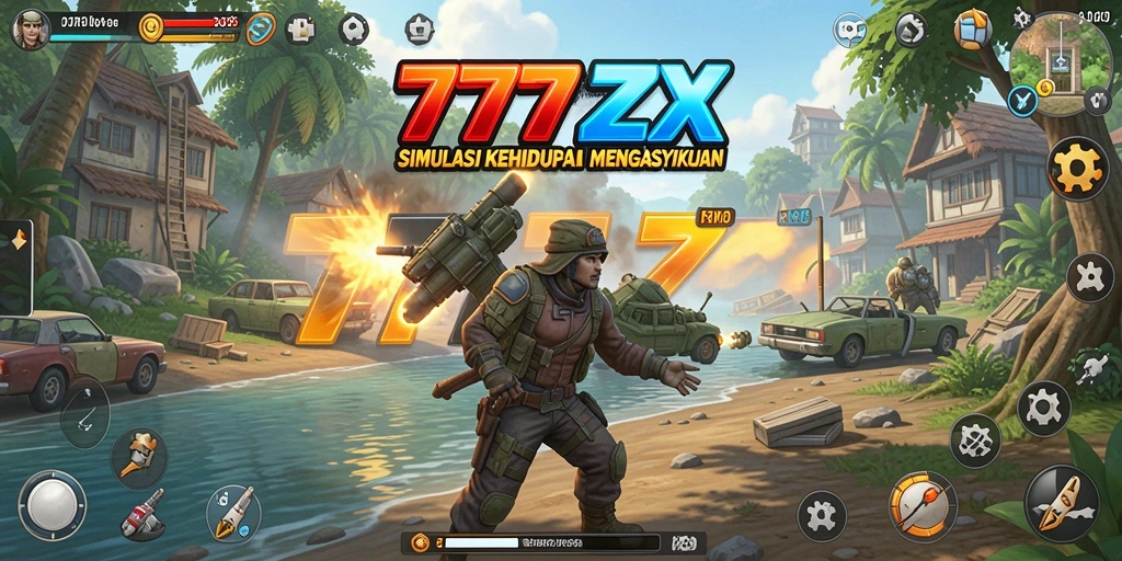 Tampilan gameplay 777ZX yang menarik dan imersif.