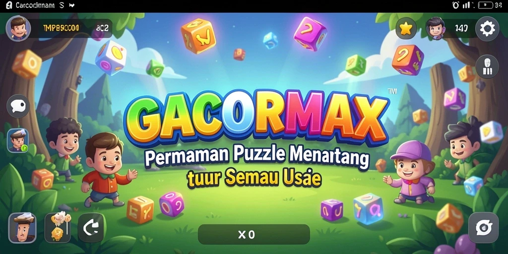 Gameplay menarik dari GACORMAX dengan berbagai teka-teki.