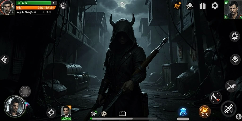 Gameplay JKTWIN yang menegangkan dan mencekam menghantui pemain di setiap langkah.