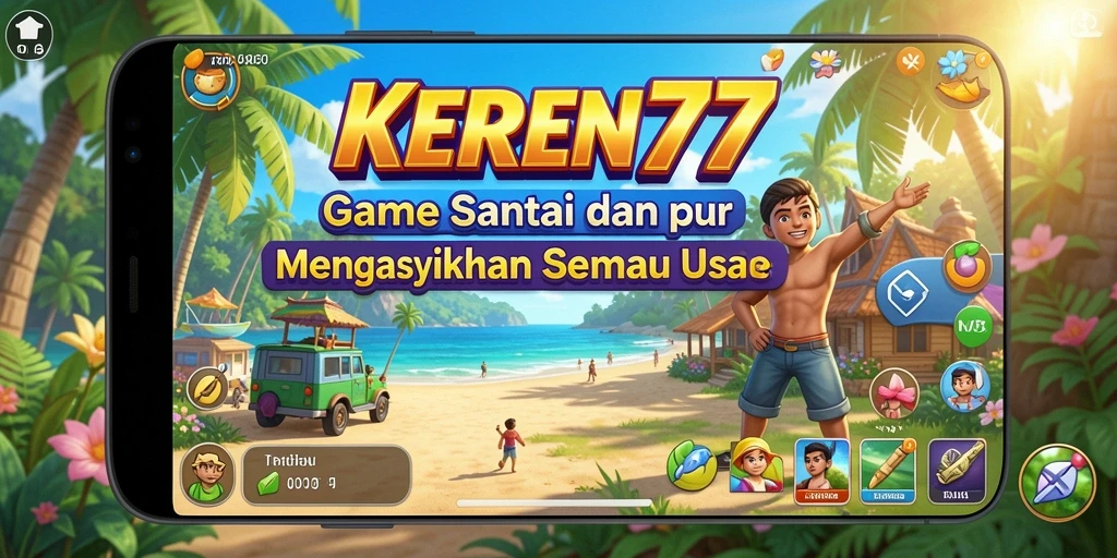Tampilan gameplay <strong>KEREN77</strong> yang cerah dan mengasyikkan.