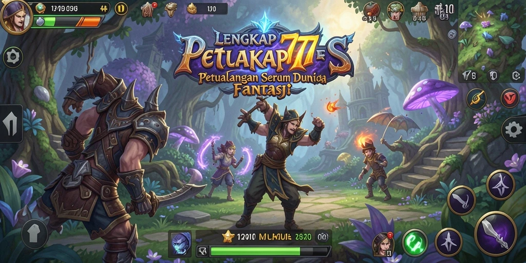 Tampilan gameplay LENGKAP777 yang menakjubkan di dunia petualangan.