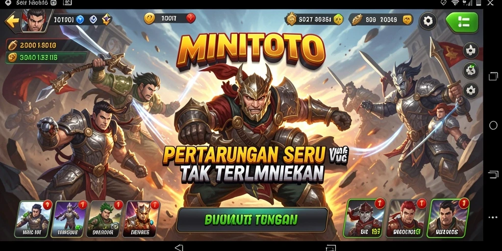 Tampilan luar biasa di arena pertarungan MINITOTO dengan aksi Fighting menegangkan.
