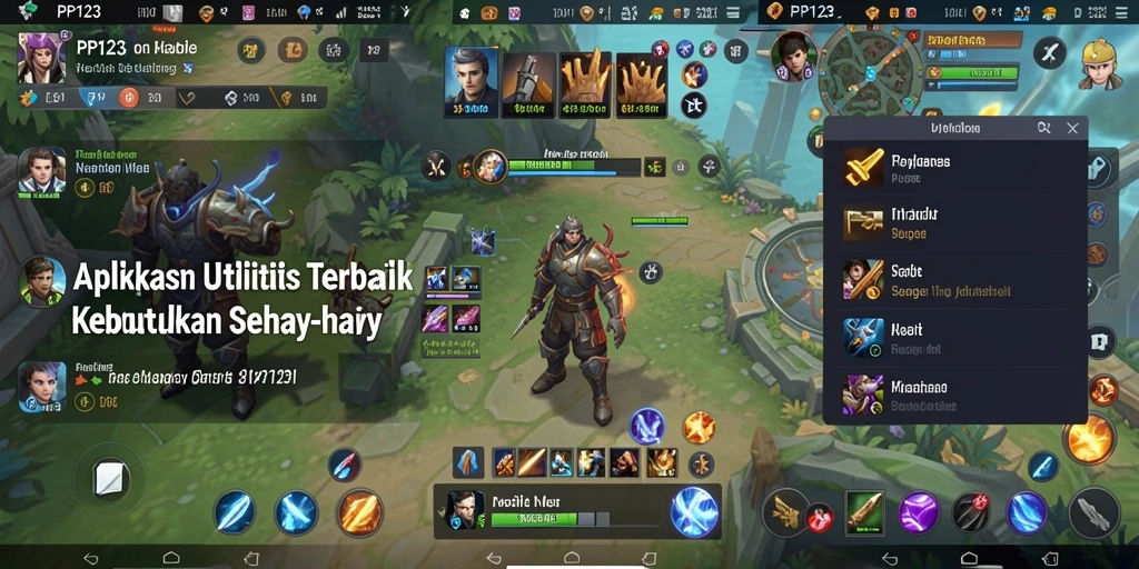 Tampilan antarmuka PP123 yang intuitif dan menarik.