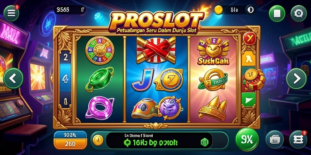 Gameplay PROSLOT yang menampilkan elemen petualangan yang mendebarkan.