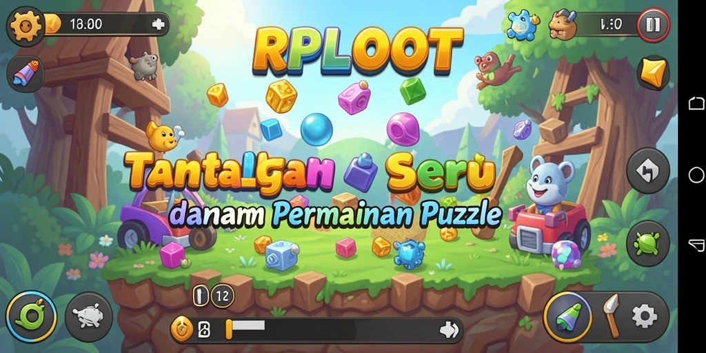 Gameplay seru RPLOOT yang menantang otak.